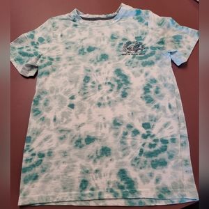 Boys, Arizona Jean Co. T-shirt, size L(14/16), tie dye aquamarine